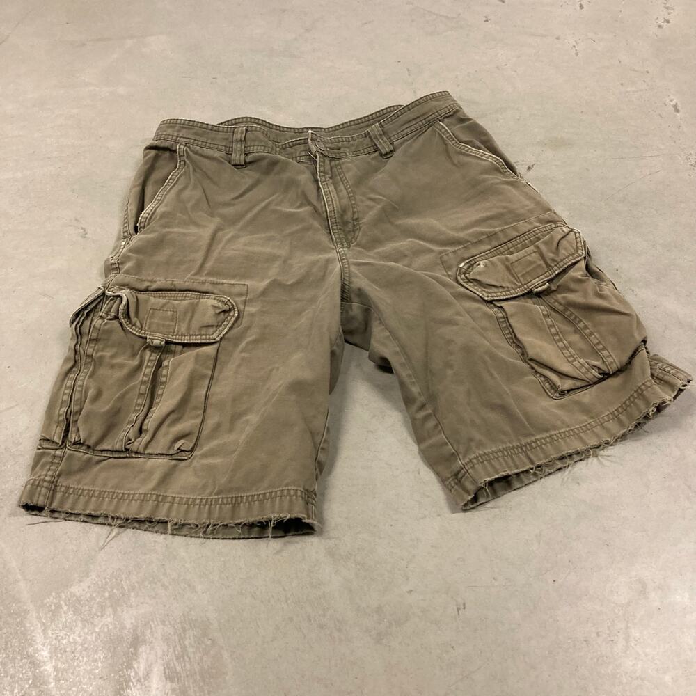 vintage the north face faded cargo shorts 34